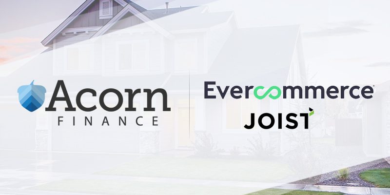 Acorn Evercommerce Joist partnership